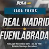 Prediksi Real Madrid vs Fuenlabrada 29 November 2017