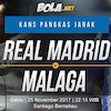 Prediksi Real Madrid vs Malaga 25 November 2017 Prediksi Real Madrid vs Malaga 25 November 2017