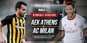 Prediksi AEK Athens vs AC Milan 3 November 2017