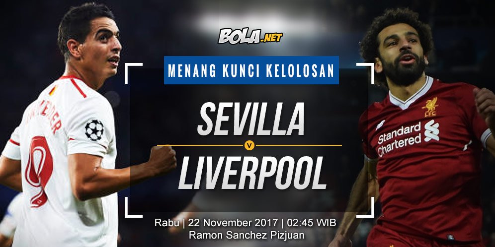 Data dan Fakta Liga Champions: Sevilla vs Liverpool