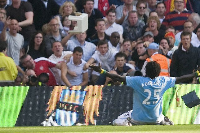 Emmanuel Adebayor vs Arsenal