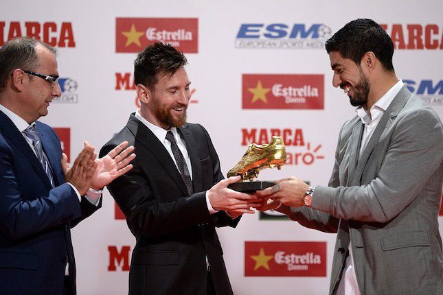 Sepatu Emas Eropa Terbanyak