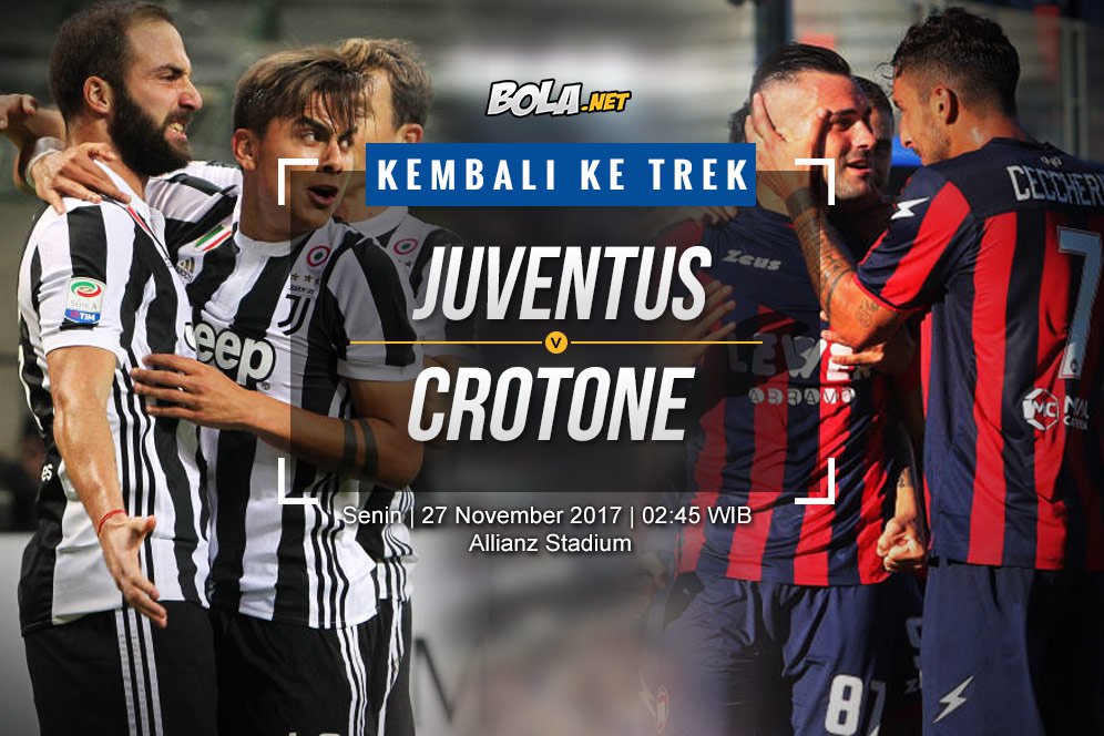 Data dan Fakta Serie A: Juventus vs Crotone