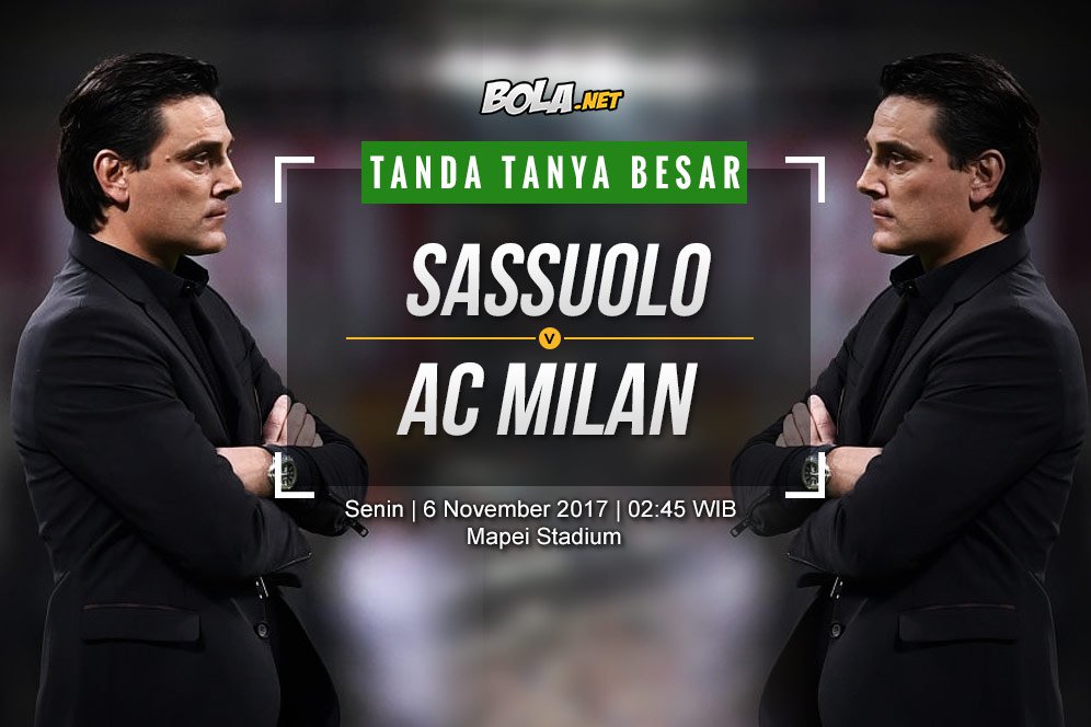 Data dan Fakta Serie A: Sassuolo vs AC Milan