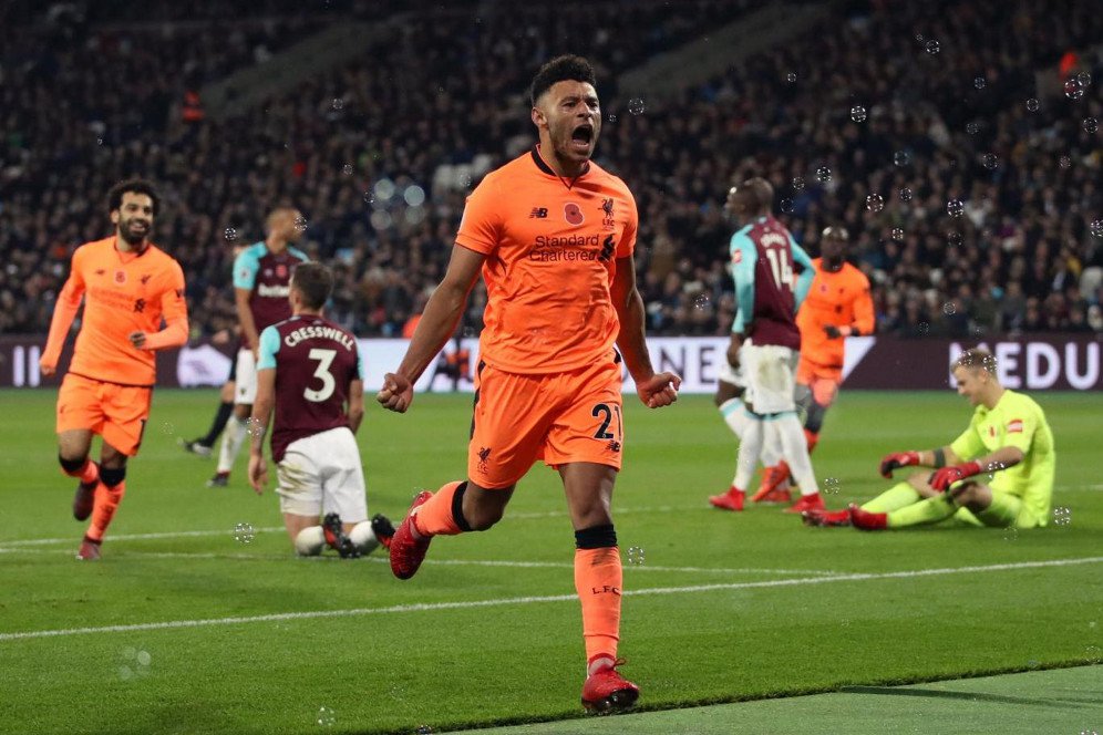 Hasil Pertandingan West Ham vs Liverpool: Skor 1-4