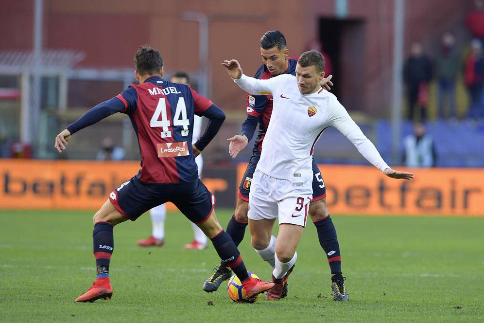 Hasil Pertandingan Genoa vs AS Roma: Skor 1-1