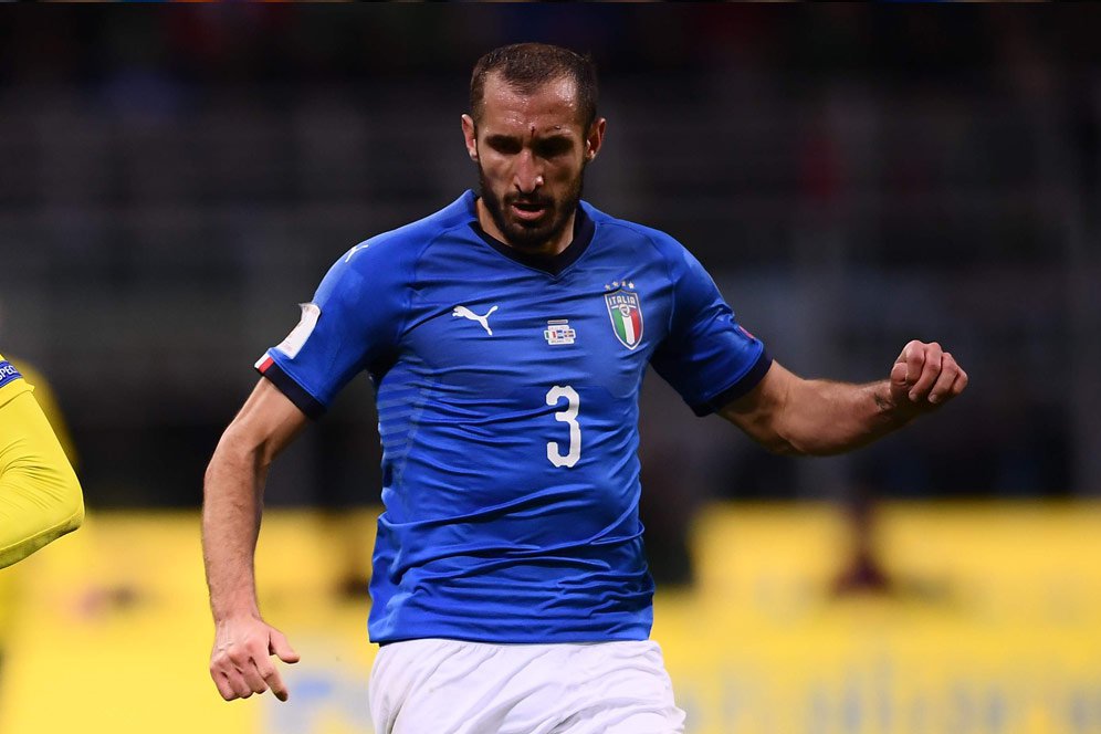 Chiellini Sebut Swedia Memang Layak ke Piala Dunia