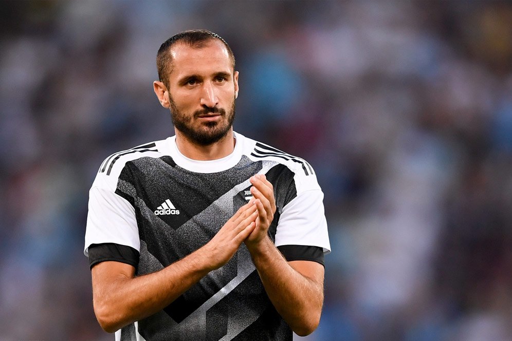 Video: Tangisan Haru Chiellini saat Mengenang Davide Astori