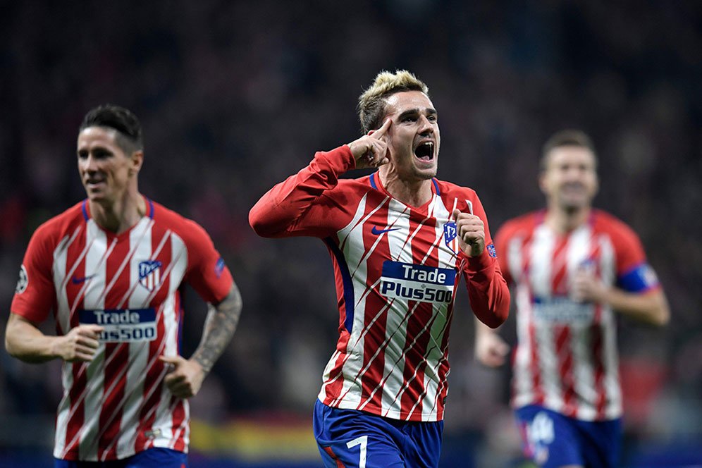 Hasil Pertandingan Atletico Madrid vs AS Roma: Skor 2-0