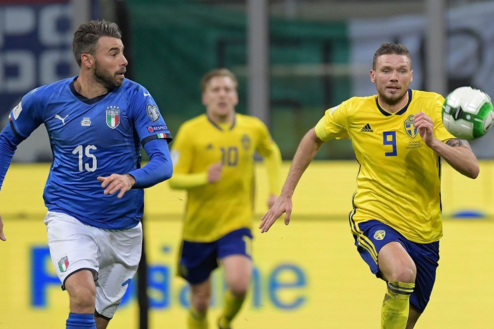 Highlights Playoff Piala Dunia 2018: Italia 0-0 Swedia Highlights Playoff Piala Dunia 2018: Italia 0-0 Swedia