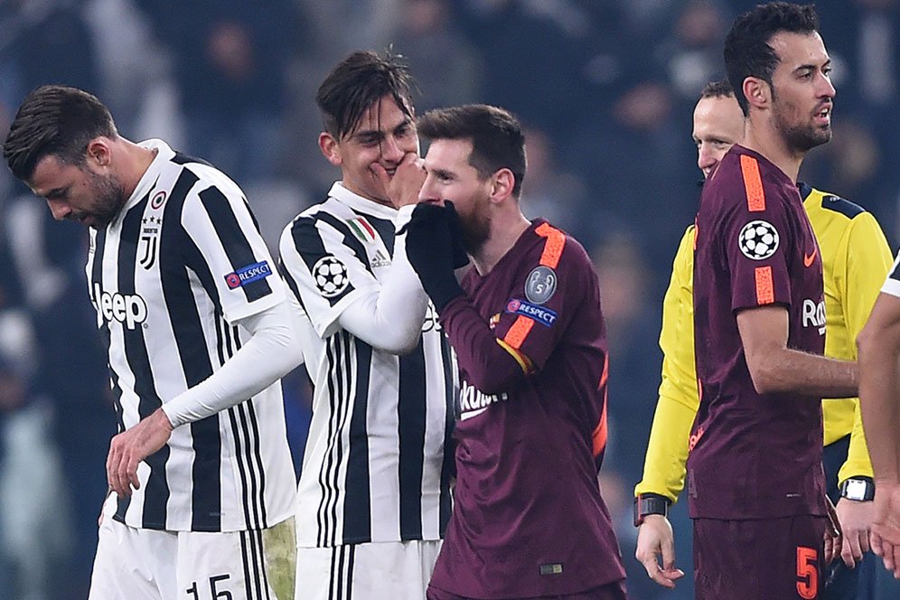 Hasil Pertandingan Juventus vs Barcelona: Skor 0-0