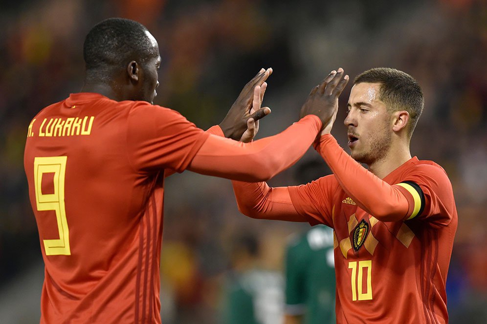 Kalahkan De Bruyne dan Lukaku, Eden Hazard Pemain Terbaik Belgia 2017