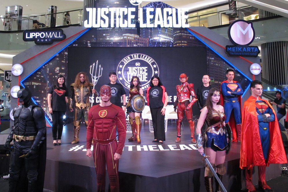 Banyak Superhero Cantik Ramaikan Justice League Run 2017