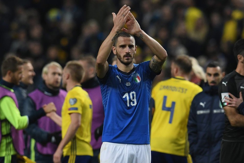 Bonucci Akui Permainan Italia Terlalu Lamban