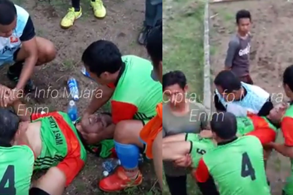 Tragis! Tim Medis Tak Datang, Pemain Ini Meninggal Saat Tarkam