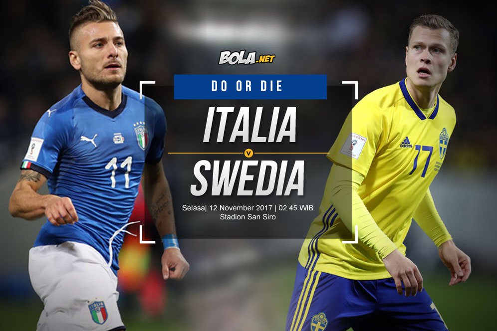 Prediksi Italia vs Swedia 14 November 2017 Prediksi Italia vs Swedia 14 November 2017