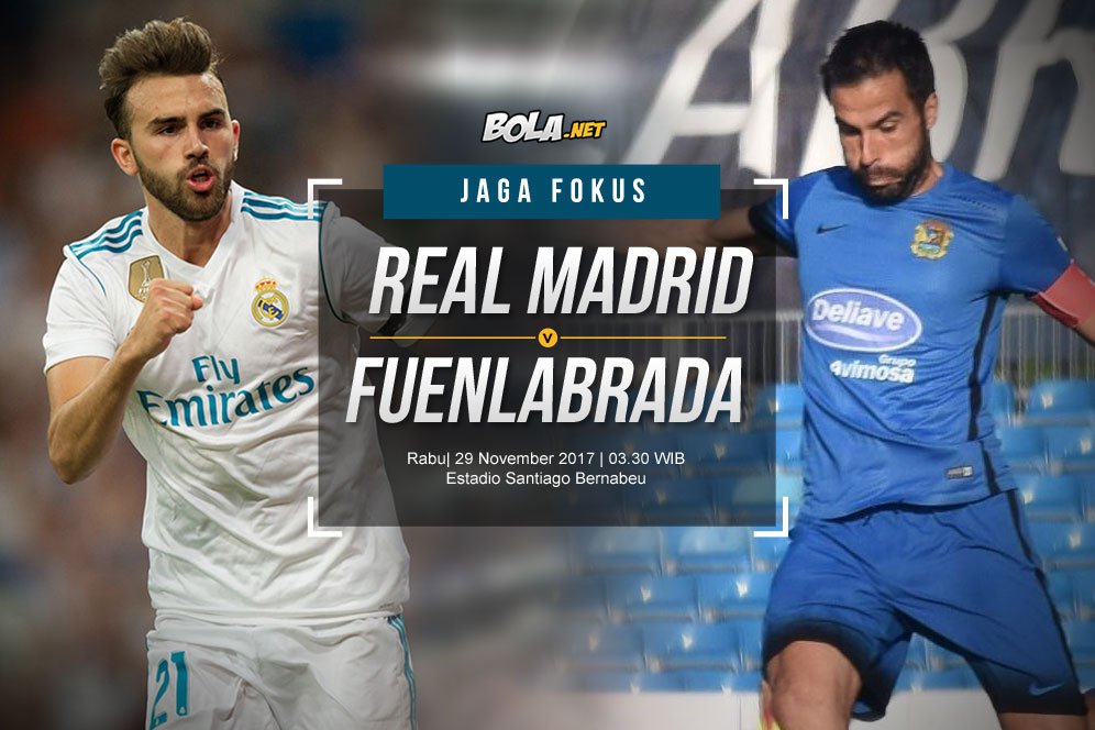 Prediksi Real Madrid vs Fuenlabrada 29 November 2017