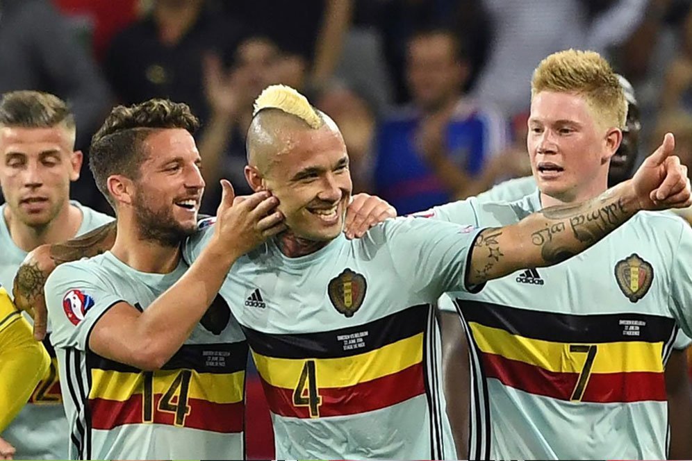 Nainggolan Serukan Dukung Timnas Belgia