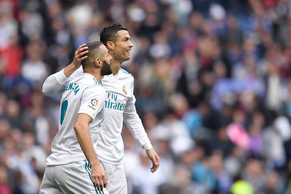 Jelang El Clasico, Ronaldo dan Benzema Latihan Terpisah