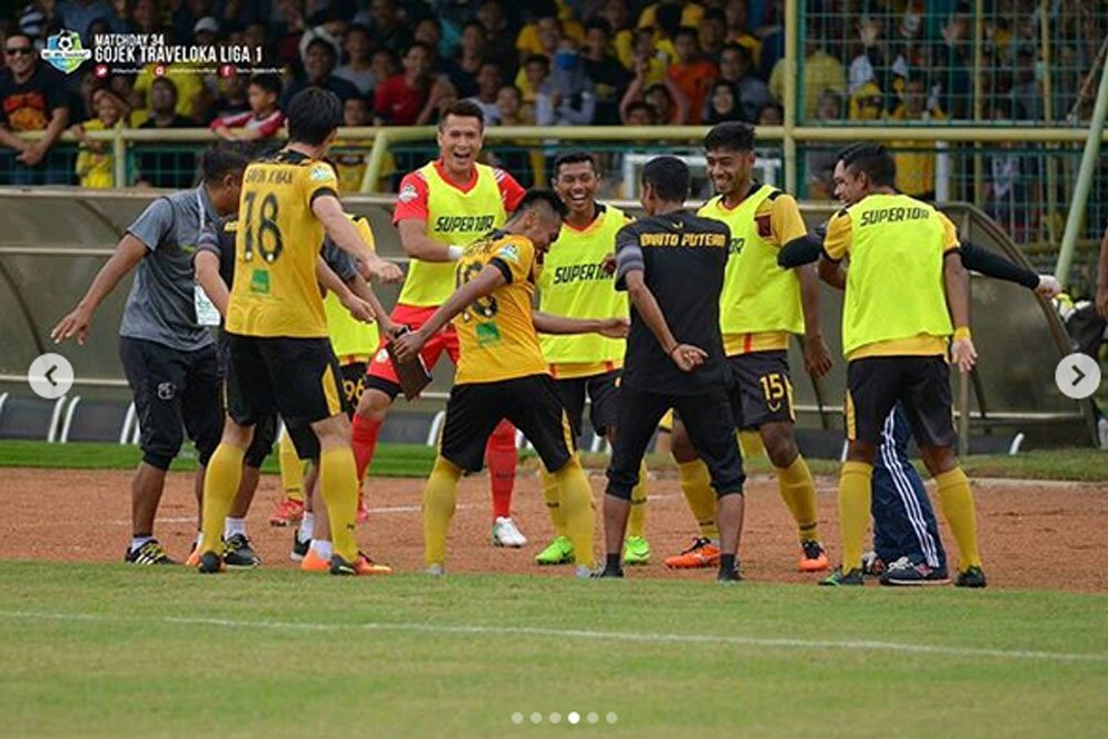 Selebrasi Unik Pemain Barito Putera Ini Viral di Italia Selebrasi Unik Pemain Barito Putera Ini Viral di Italia