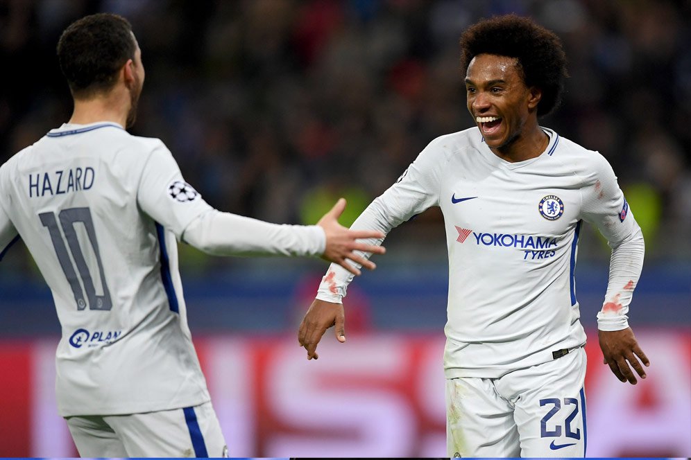 Conte Enggan Beri Pujian Khusus Pada Willian