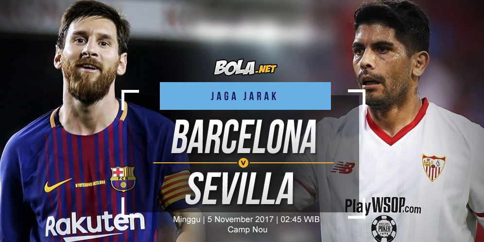 Prediksi Barcelona vs Sevilla 5 November 2017
