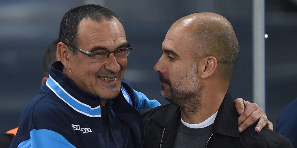 Guardiola Senang Jika Sarri Jadi Pelatih Chelsea