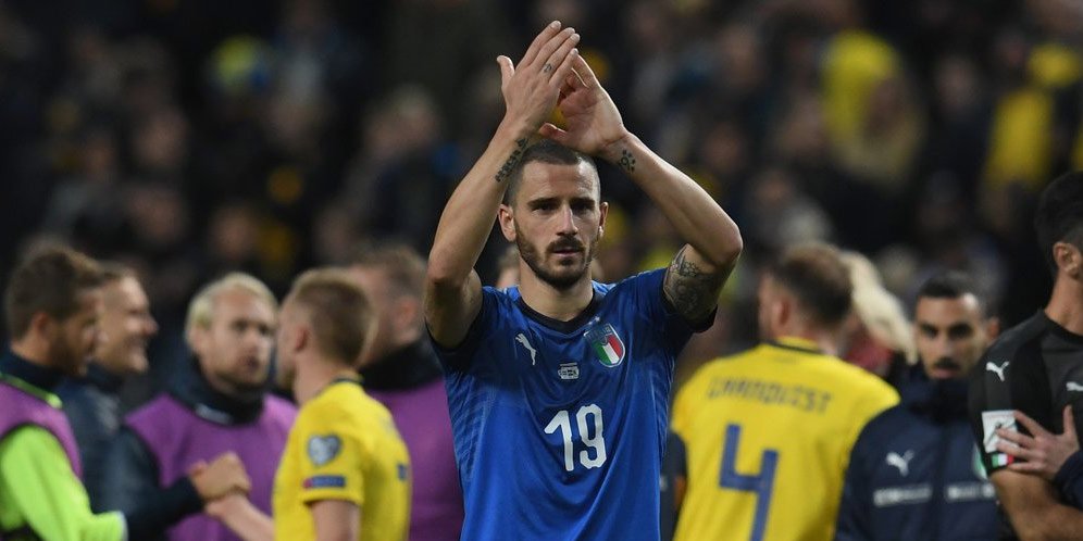 Bonucci Akui Permainan Italia Terlalu Lamban