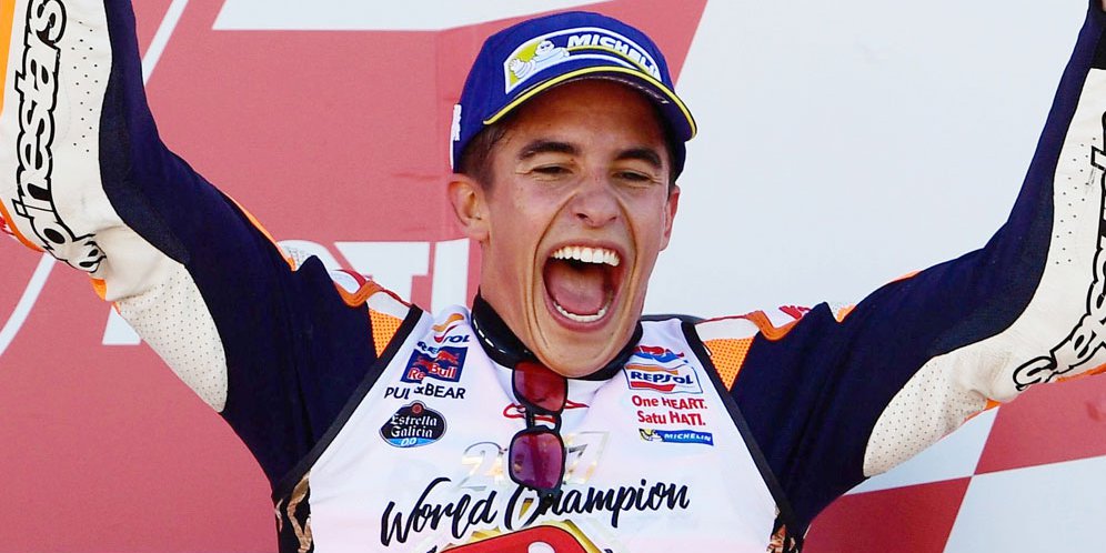 Marc Marquez (c) AFP