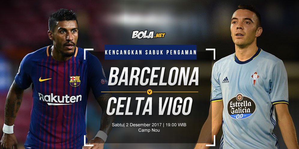 Prediksi Barcelona vs Celta Vigo 2 Desember 2017