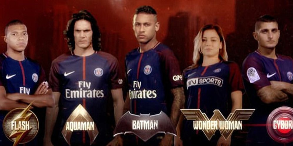 Sangar! Neymar dkk Jadi Anggota Justice League