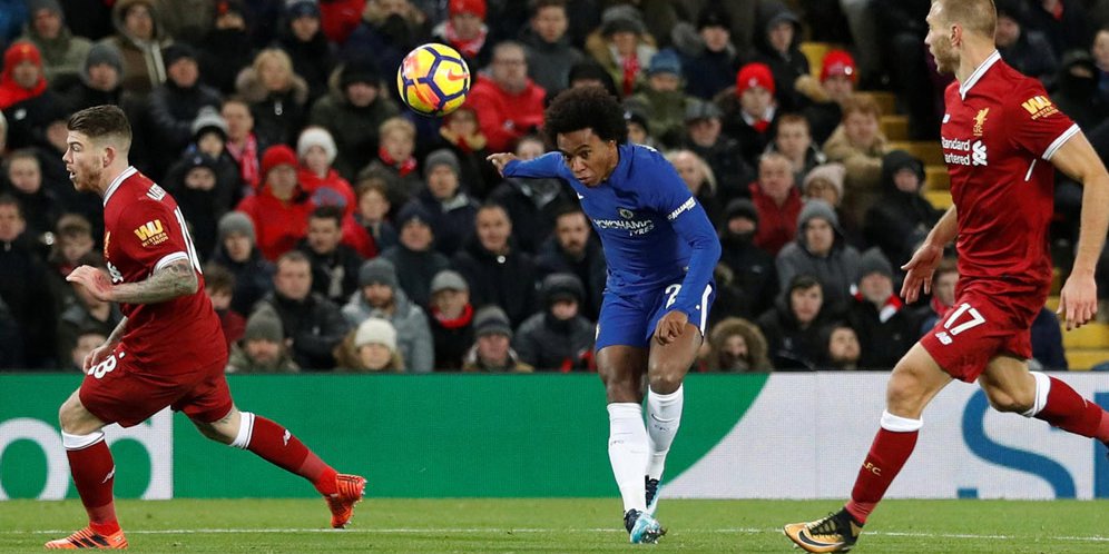 Willian: Itu Bukan Umpan, Tendangan Sangat Berkualitas