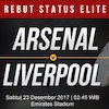 Prediksi Arsenal vs Liverpool 23 Desember 2017