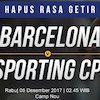 Prediksi Barcelona vs Sporting CP 6 Desember 2017