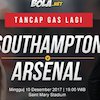 Prediksi Southampton vs Arsenal 10 Desember 2017