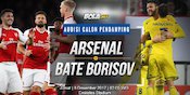 Data dan Fakta Liga Europa: Arsenal vs BATE Borisov