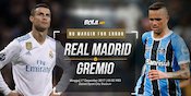 Prediksi Real Madrid vs Gremio 17 Desember 2017