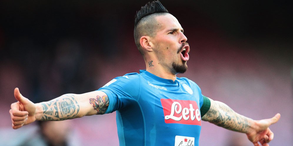 Hamsik Patahkan Rekor Gol Maradona