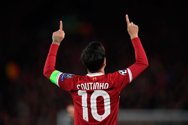 1. Philippe Coutinho