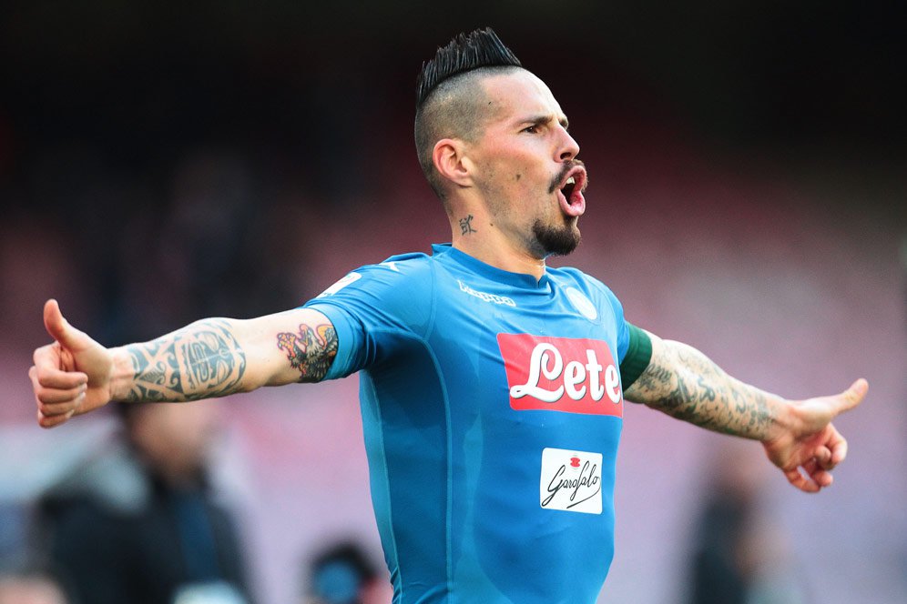 Pecahkan Rekor Maradona di Napoli, Hamsik Dapat Hadiah dari Sang Legenda