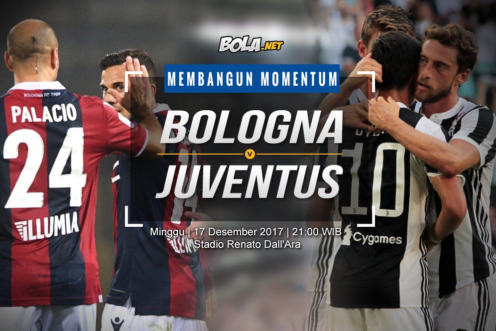 Data dan Fakta Serie A: Bologna vs Juventus