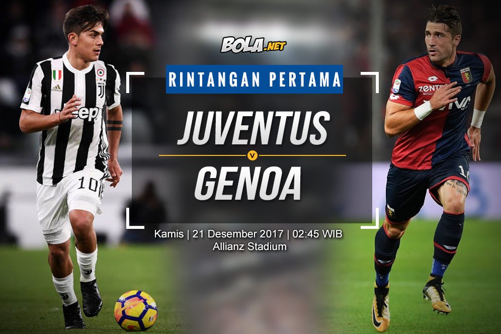 Prediksi Juventus vs Genoa 21 Desember 2017