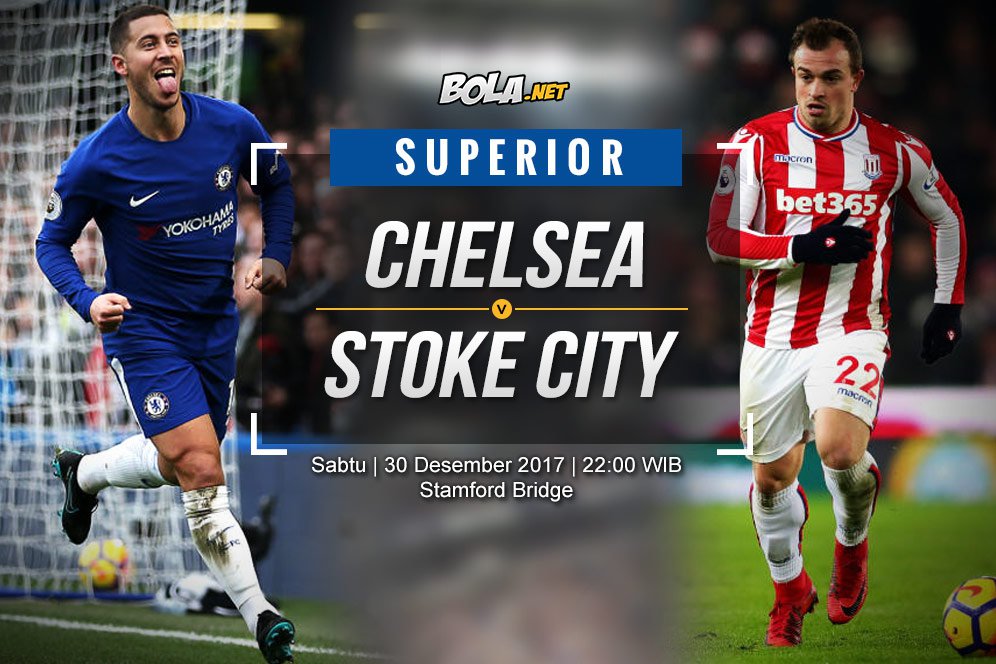 Prediksi Chelsea vs Stoke City 30 Desember 2017