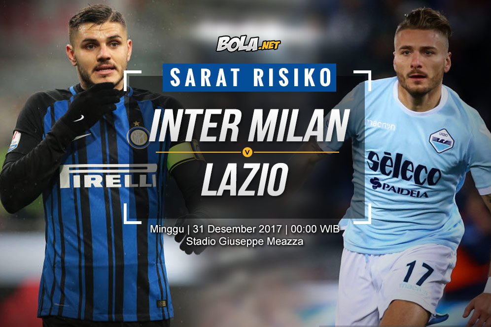 Prediksi Inter Milan vs Lazio 31 Desember 2017