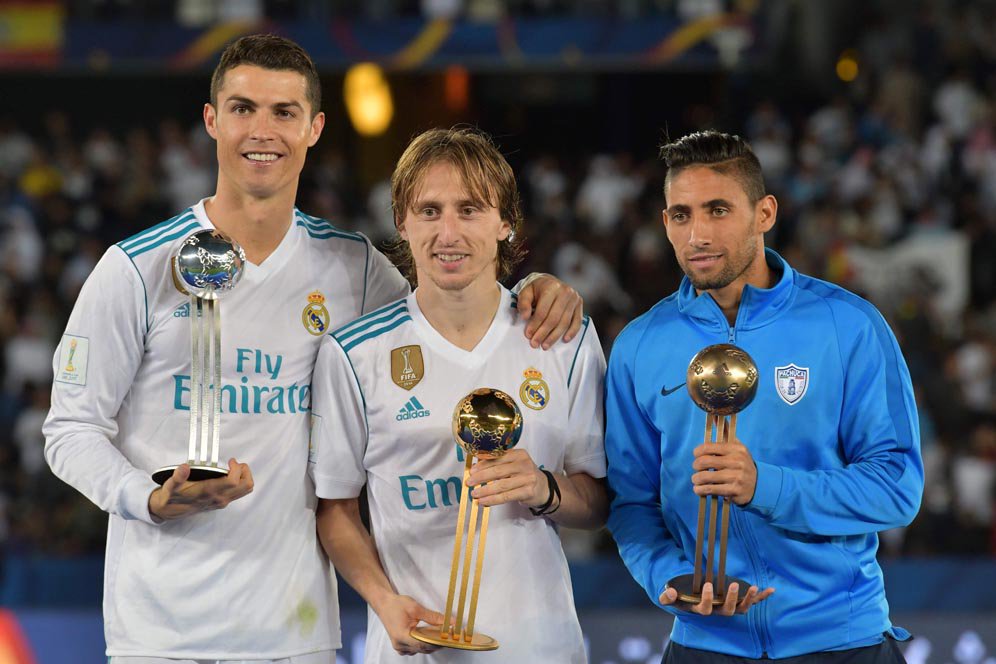 Modric Sabet Penghargaan Pemain Terbaik Piala Dunia Antar Klub 2017