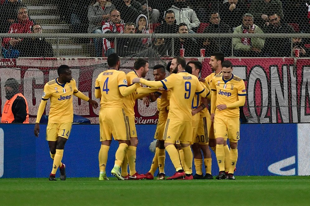 Hasil Pertandingan Olympiakos vs Juventus: Skor 0-2