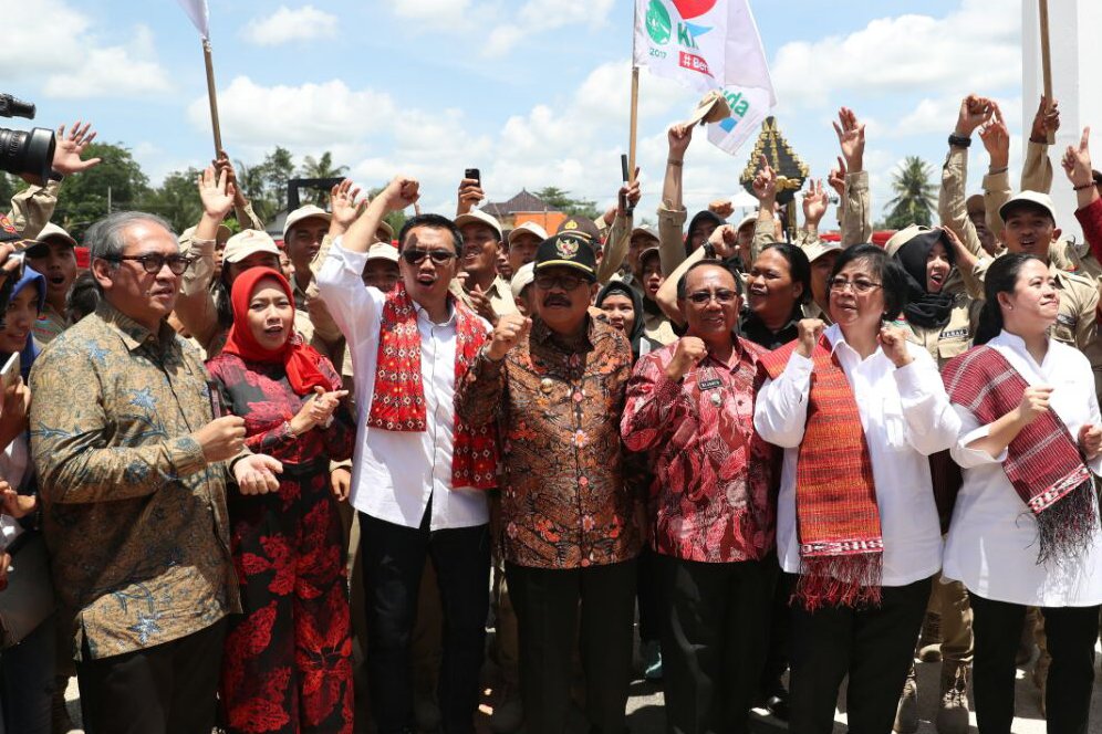 Menpora Sambut 73 Peserta Kirab Pemuda Lintasi 100 Kota di Indonesia