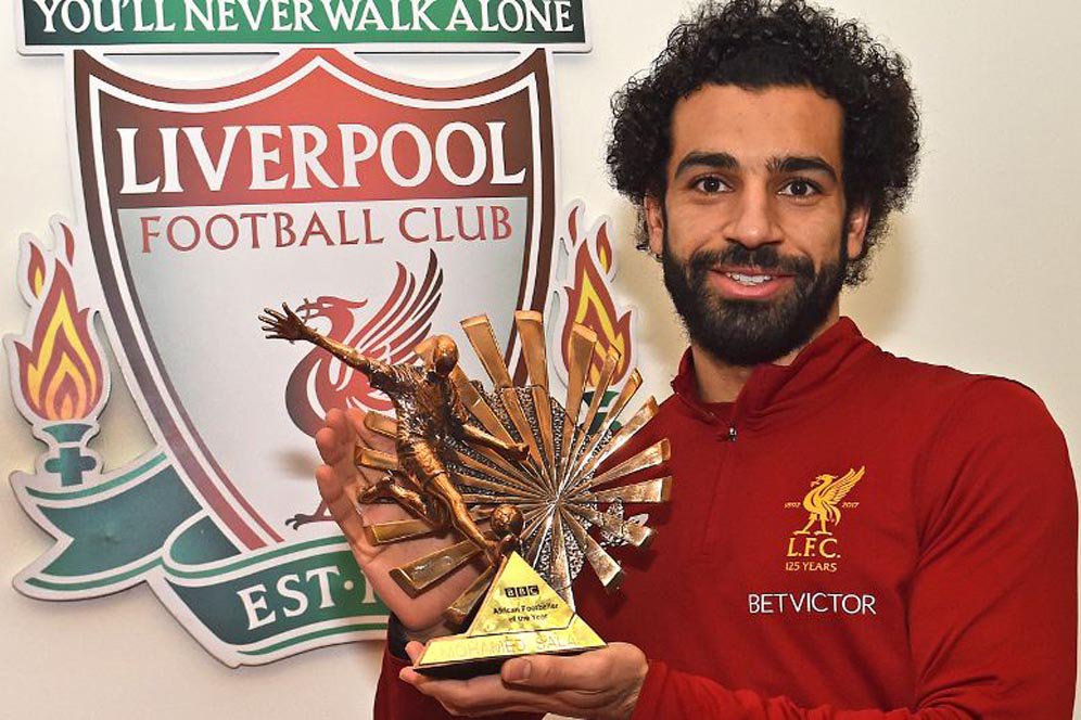 Mo Salah Dinobatkan Sebagai Pemain Terbaik Afrika 2017