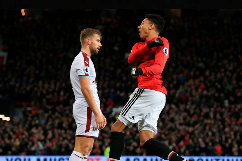 Hasil Pertandingan Manchester United vs Burnley: 2-2