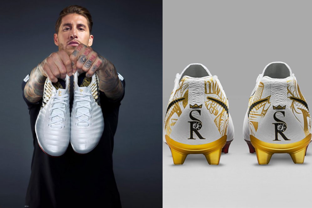 Sepatu Baru Sergio Ramos Yang Penuh Simbol